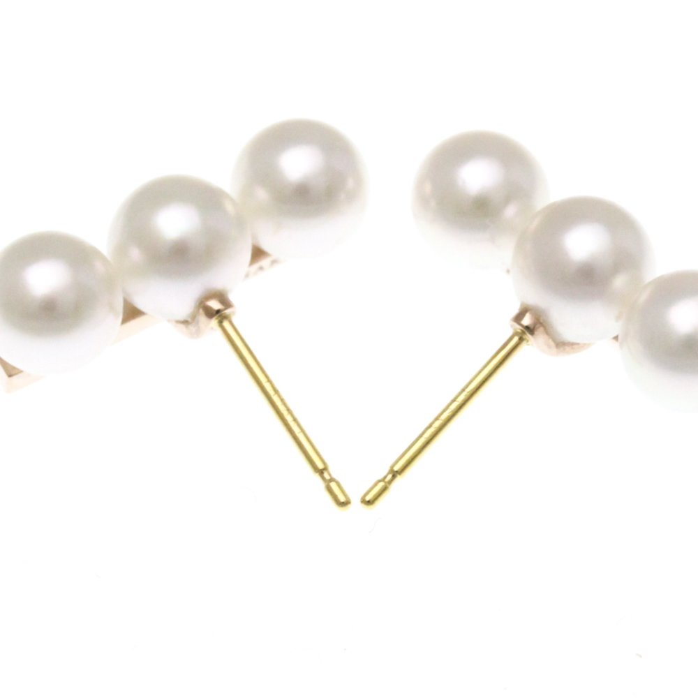 Tasaki Balance Neo Earrings Pearl Pink Gold (18K) Stud Earrings Pink Gold - Picture 8 of 10